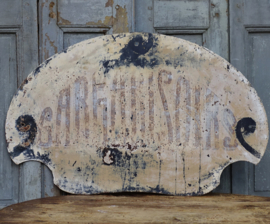 Antique sign