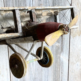 Folk art airplane