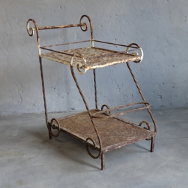 iron tea trolley