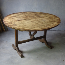 Antique French wine table