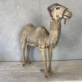 19e eeuws papier maché kameel