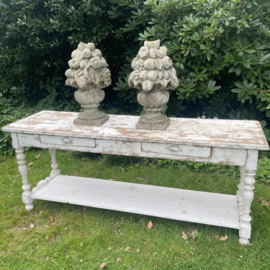 Antique French drapers table