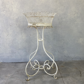 Antique french wirework jardiniere