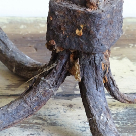 Centuries old anchor from shipwreck