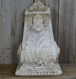 Plaster wall console