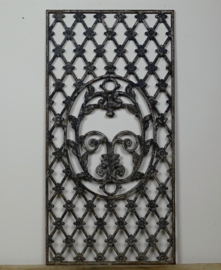 Old French cast iron grille