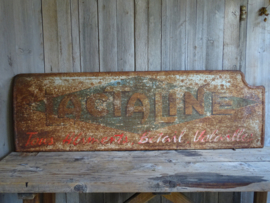 Advertising sign lactaline