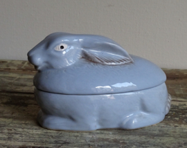 French pâté mold Caugant 'hare'