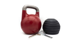 Kettlebell Verstelbaar 12-32 kg Rood