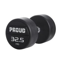 Rubber Dumbbell Set 27,5 - 37,5kg