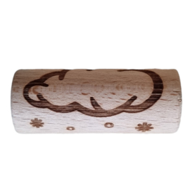Houten roller WOLK