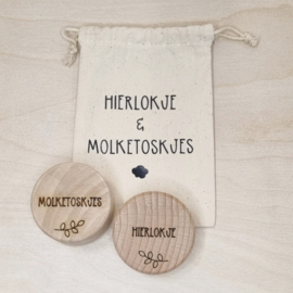 Bewaarset - Haarlokje en Melktandjes - Fries