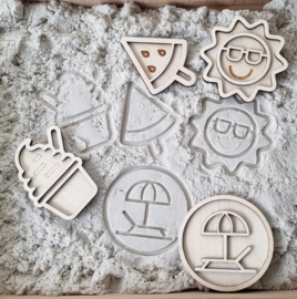 Mini vulvormen set zomer