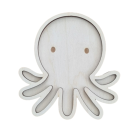 Vulvorm / speel tray small octopus