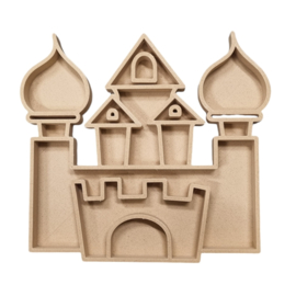 Bio playtray het paleis met houtvezel