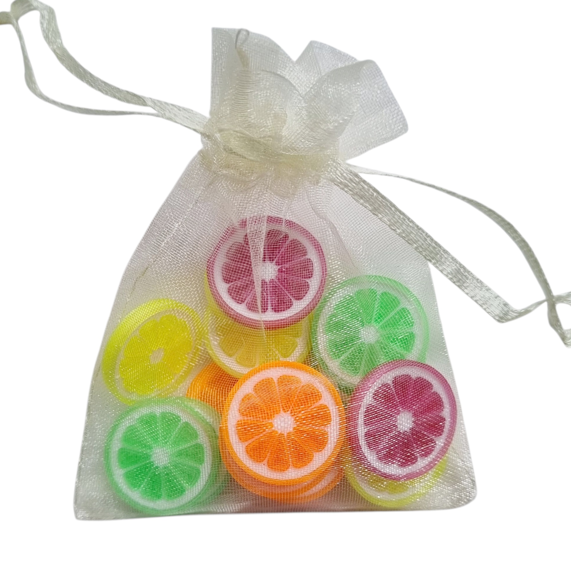 Zakje met 16 mini citrusschijfjes