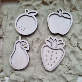 Mini vulvormen set fruit