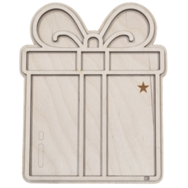 Vulvorm / speel tray cadeau