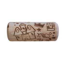 Houten roller thema SPROOKJES-KLEIN