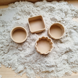 Bio vulvormen & mini bakjes sets