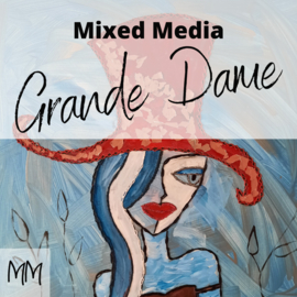 Mixed Media Grande Dame
