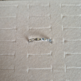 Ring Marker Steel Zilver - Maat 19