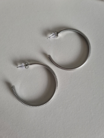Oorring zilver