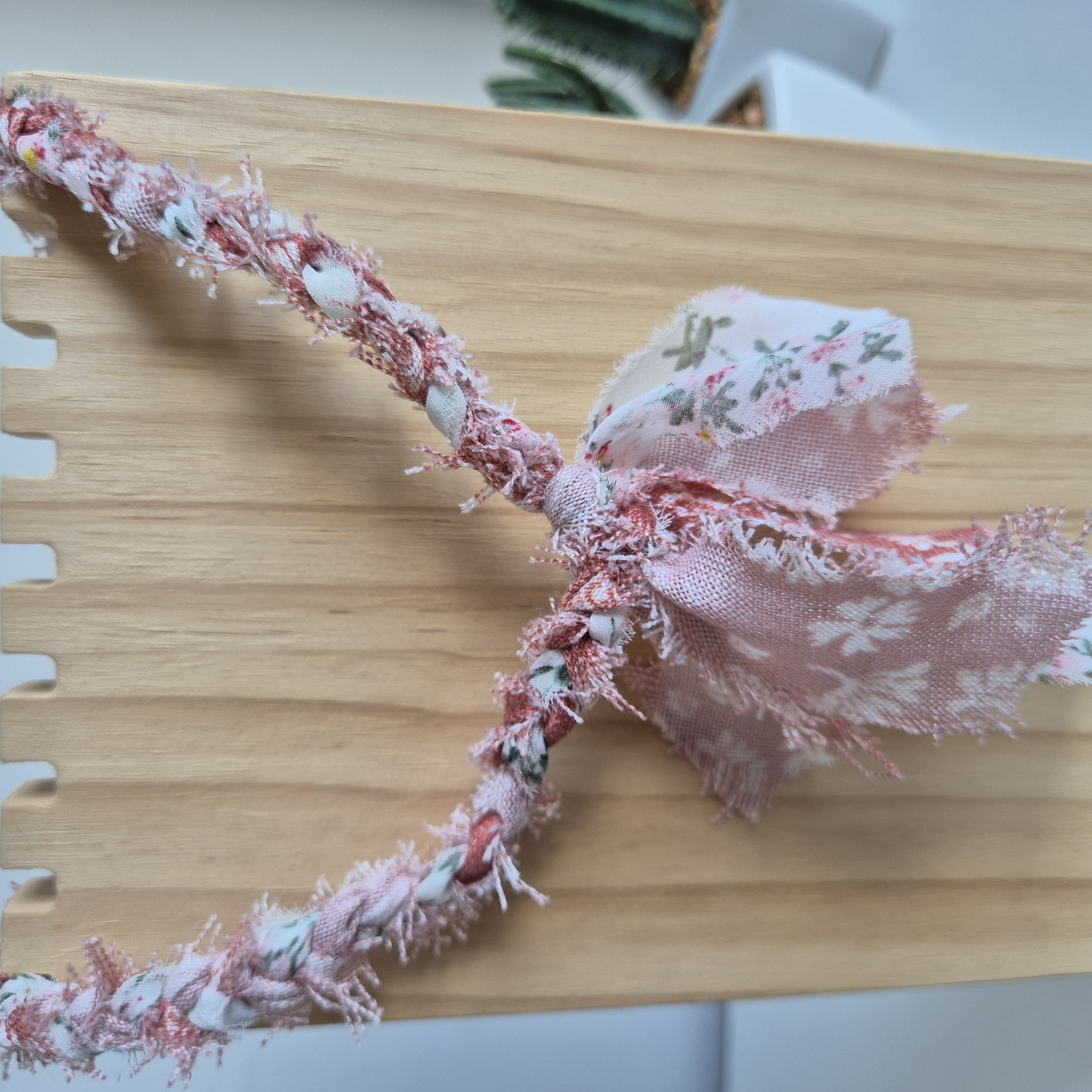 Bandana ketting Rood-Wit