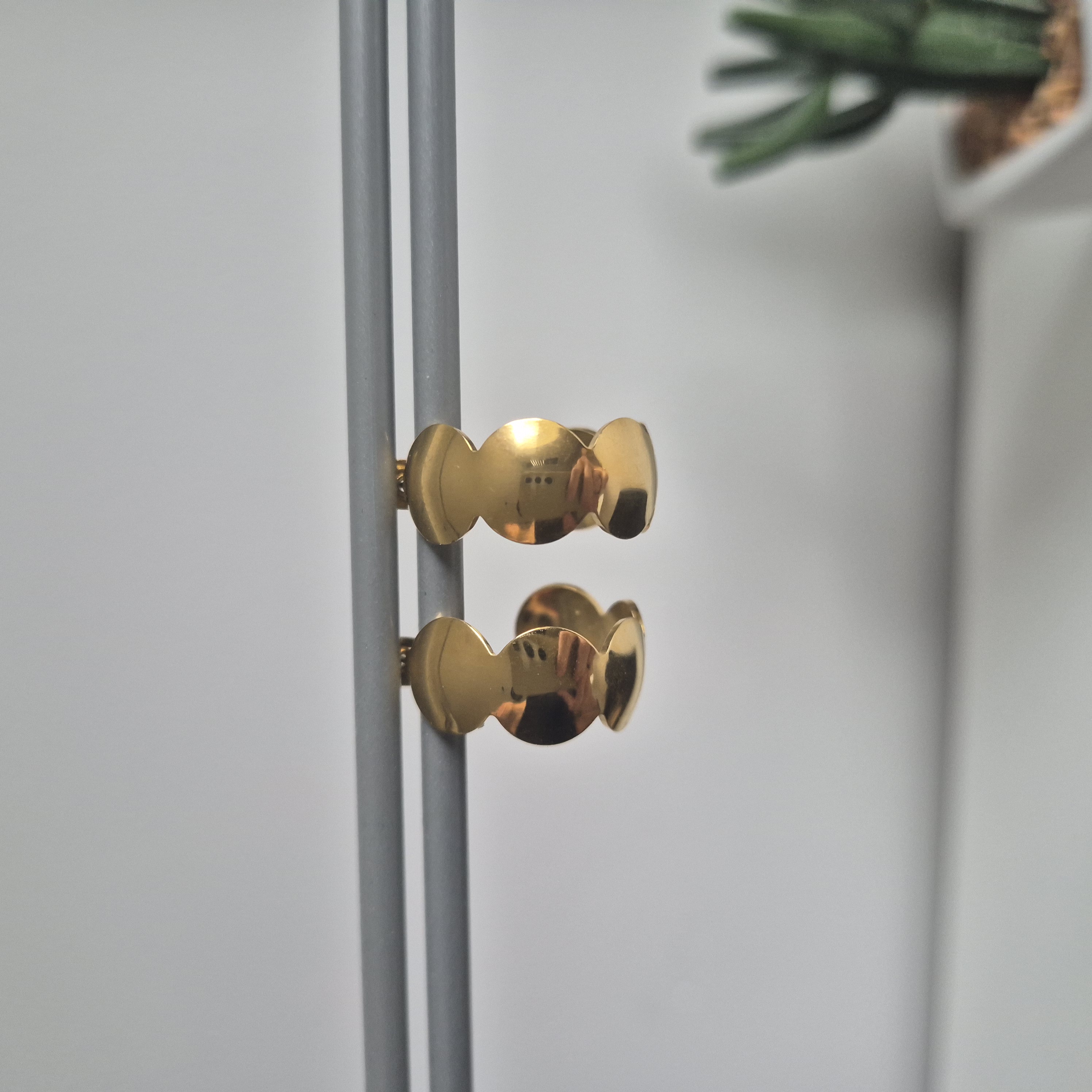 Oorbel bubble Goud