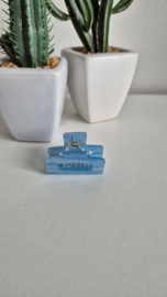 Haarclip blauw