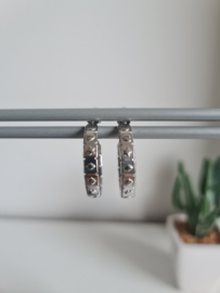 Oorring universum zilver