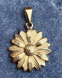 Bedel / hanger Daisy goud