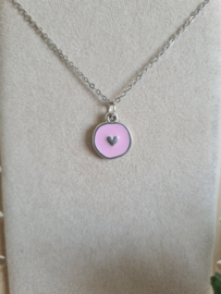 Ketting Pink Heart