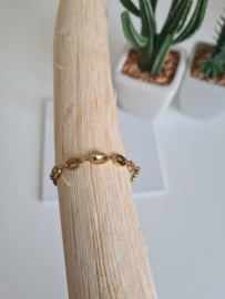 Puff Mariner Link Armbandje Goud