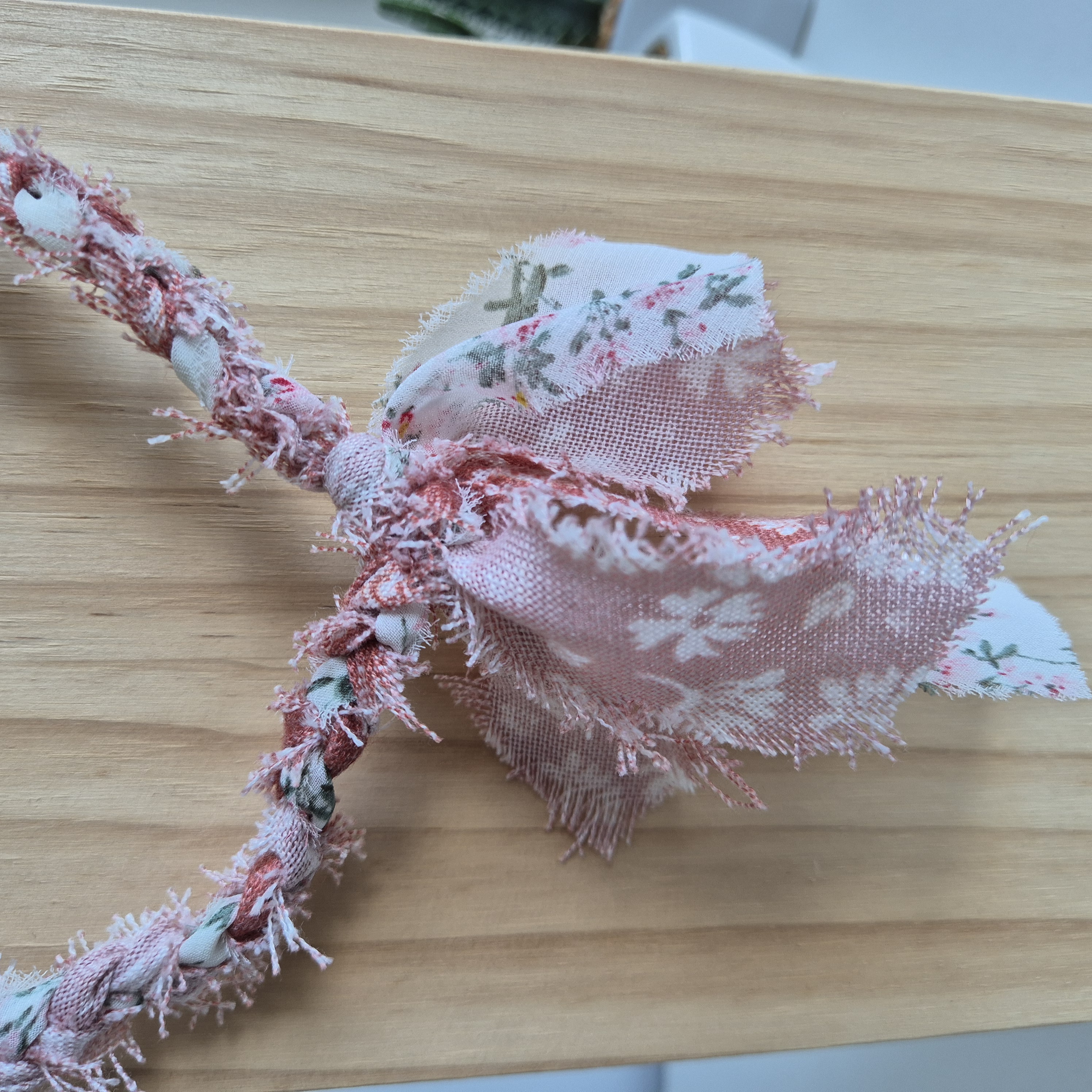 Bandana ketting Rood-Wit