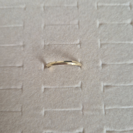 Ring Hooked Goud - Maat 16