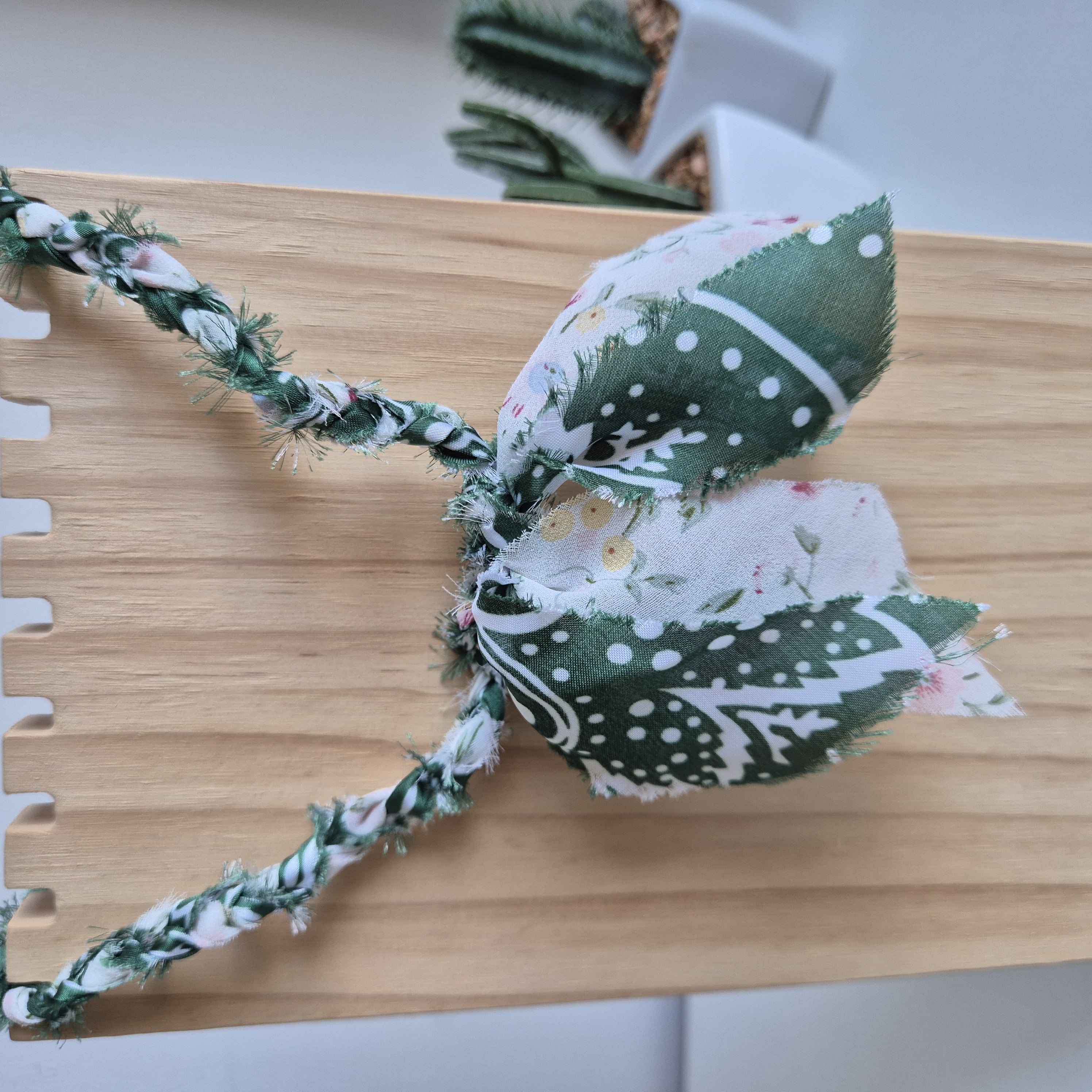 Bandana ketting Donkergroen