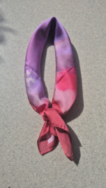 Zomersjaal roze