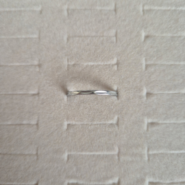 Ring Ellipse Zilver - Maat 16