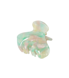 Haarclip roze-groen