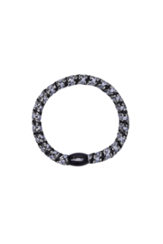 Haarelastiek zwart-blauw-zilver