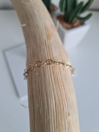 Schakelarmband Goud