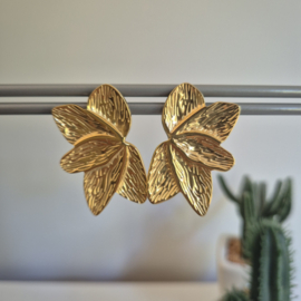 Oorbellen Golden Leaves – gouden blaadjes