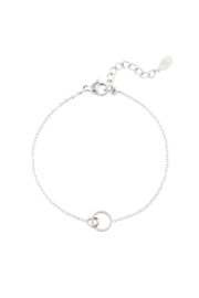 Armband cirkels Zilver