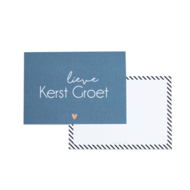 Lieve kerst groet || A6 Kaart