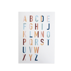 Abc Kleur || poster