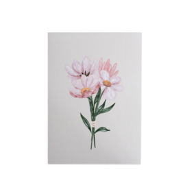 Flower pink || poster
