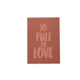 So full of Love || poster