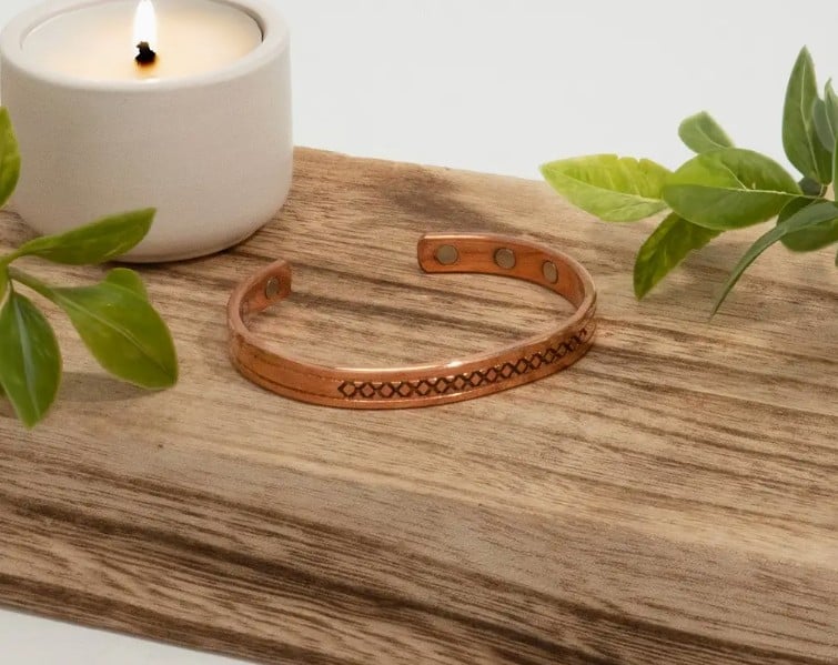 Koperen gezondheids armband