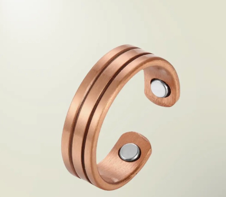 Gezondheidsring magnetisch koper
